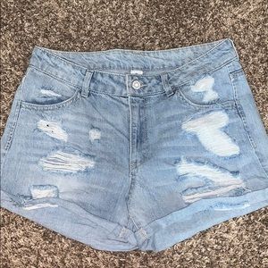 H&M denim shorts
